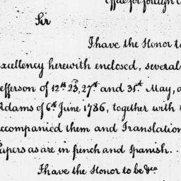 [Document, 1786 August 01]