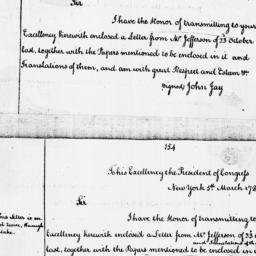 [Document, 1787 March 05]