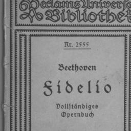 Fidelio : Vollständiges Ope...