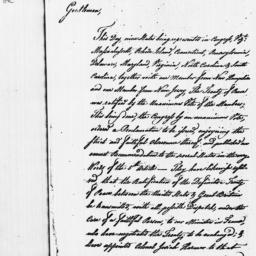 Document, 1784 January 14