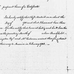 [Document, 1786 January 26]