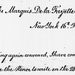 Document, 1787 February 16