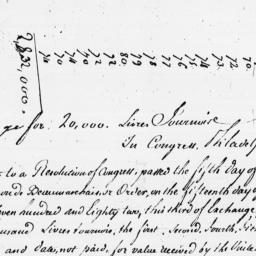 Document, 1779 June 18