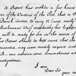 Document, 1796 October 11