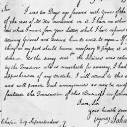 [Document, 1796 September 19]