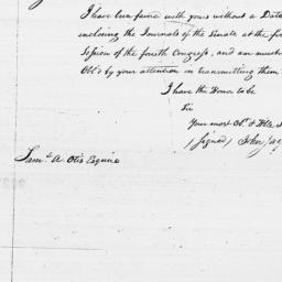 [Document, 1796 July 12]