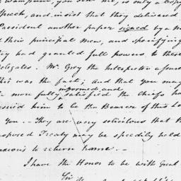 [Document, 1796 April 22]