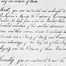 Document, 1783 October 29