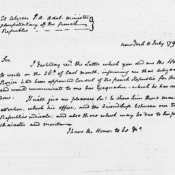 Document, 1795 July 08