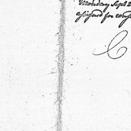 [Document, 1785 September 19]