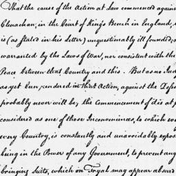 [Document, 1785 February 10]