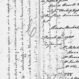 [Document, 1788 March 25]