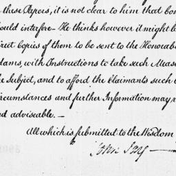 [Document, 1786 August 05]