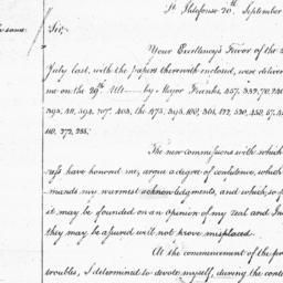 Document, 1781 September 20