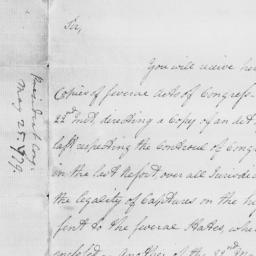 Document, 1779 May 25