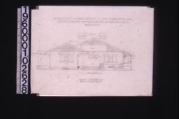 East elevation : Sheet no. 3. (2)