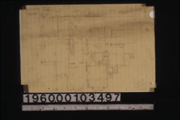 Rough sketch of first floor plan