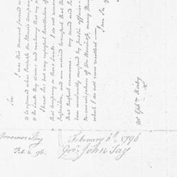Document, 1796 February 06