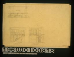 Staircase in plan\, section A-A\, section B-B : 2.