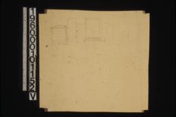 Unidentified rough detail sketches