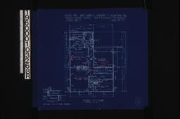 Second floor plan\, detail of 2nd story overhang : Sheet no. 3\, (2)