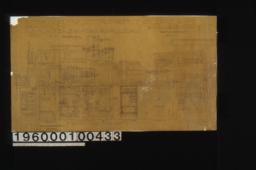 1 1/2 inch scale and F. S. details of buffet : Sheet no. 3. (2)