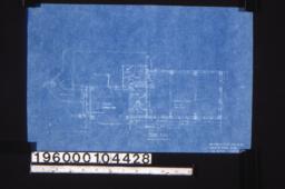 Additions -- floor plan; Sheet no.4