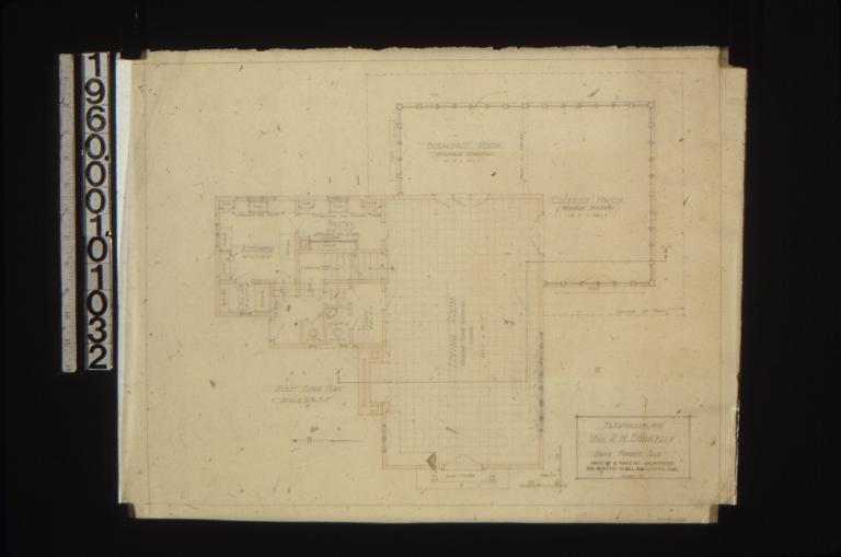 First floor plan : Sheet A.