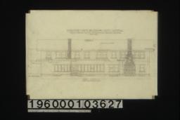 West elevation : Sheet no. 6. (3)