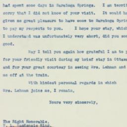 Letter: 1942 October 23