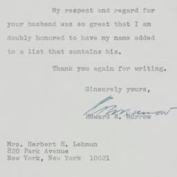 Letter: 1964 September 23