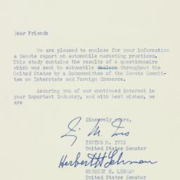 Letter: 1956 February 8