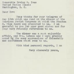Letter: 1955 May 19