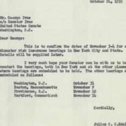 Letter: 1955 October 24