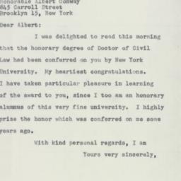 Letter: 1955 June 15