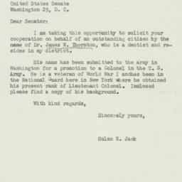 Letter: 1951 April 29