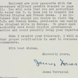 Letter: 1949 March 16
