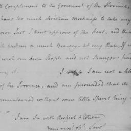 Document, 1775 November 26