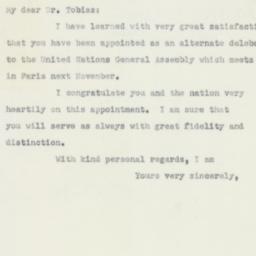 Letter: 1951 September 17