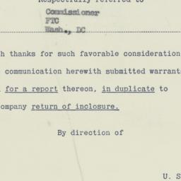 Memorandum: 1951 June 27