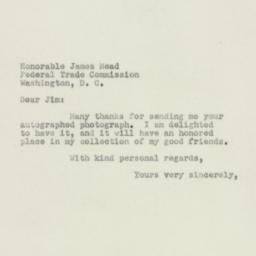 Letter: 1950 March 1