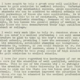 Letter: 1952 February 11