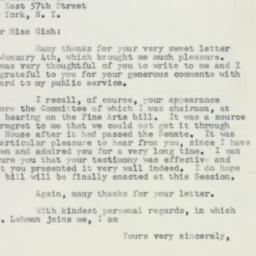 Letter: 1957 January 10