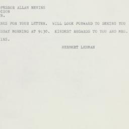 Telegram: 1959 October 23