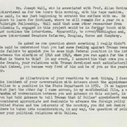 Letter: 1957 September 4