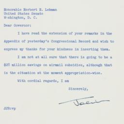 Letter: 1955 May 18