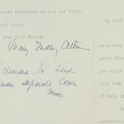 Letter: 1939 June 4