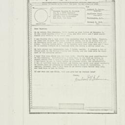 Letter: 1945 January 2