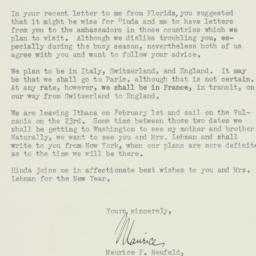 Letter: 1952 January 3