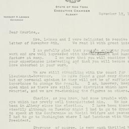 Letter: 1942 November 12